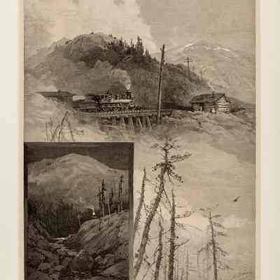 Over the Rocky Mountains on the Northern Pacific Railroad