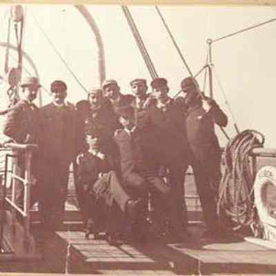Crossing to England on S. S. Berlin