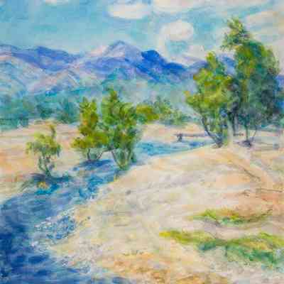 Mountain Stream between Pueblo Taos