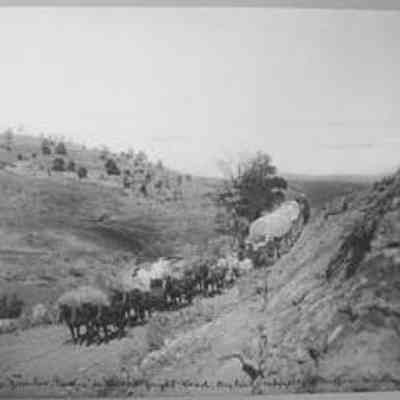 "Gerk-Line Twelve" on the old freight road