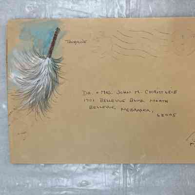 Untitled (Illustrated Envelope)