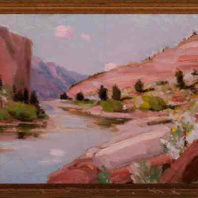Untitled (Landscape with River)