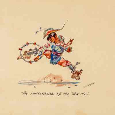 Hoop Dance (Imitationist of the ""Red Men"")