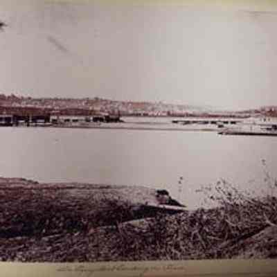 Old Ferry Boat Landing on River