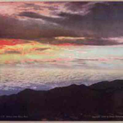 Sunrise from Pikes Peak