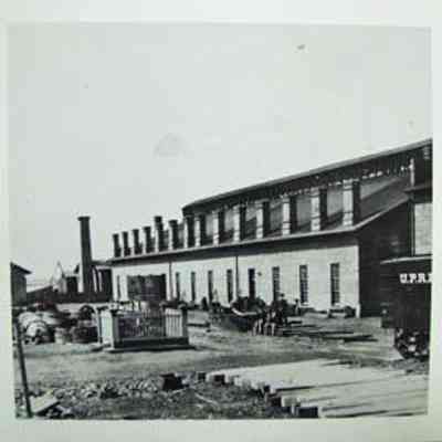 At Omaha Blacksmith Shop Of. . .