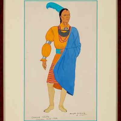 Cunne Shote - Cherokee Chief, 1762