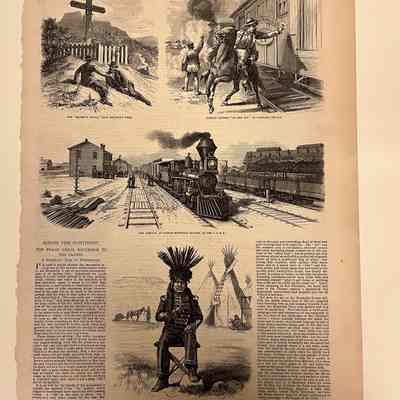 Across the Continent: a Trip Through the Valley of Humboldt Winnemucca