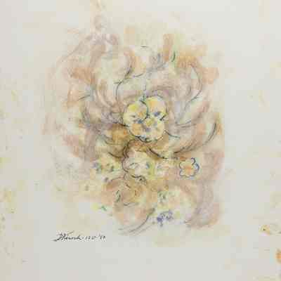 Leftover Natural Stains w/Pansy