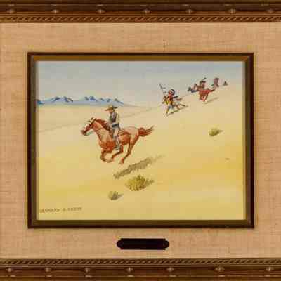 Pursued By Cheyennes