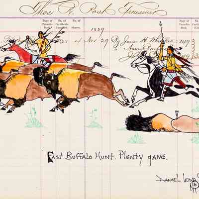 Fast Buffalo Hunt. Plenty game.