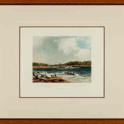 The Steamer Yellowstone on the 19th April 1833