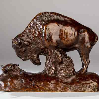 Buffalo on the Prairie