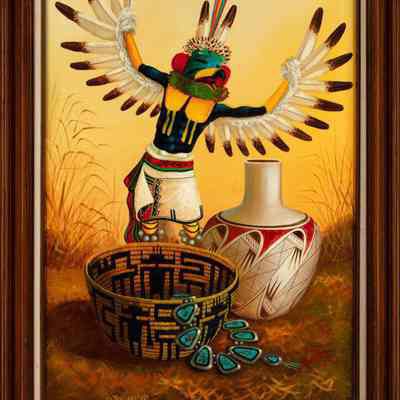 Barefoot Eagle Dancer