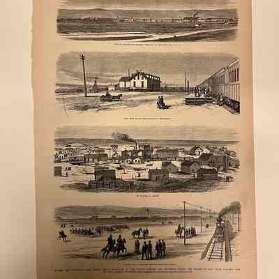 Across the Continent: From Laramie City To Fort Steele Wyoming