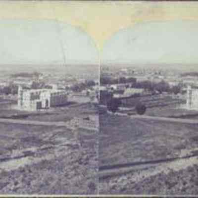 Panorama Santa Fe From Old Fort. . .