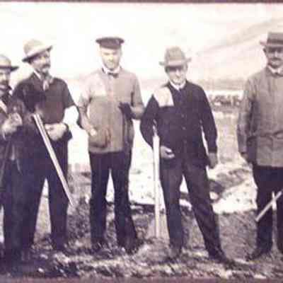 Five Men With Shot Guns