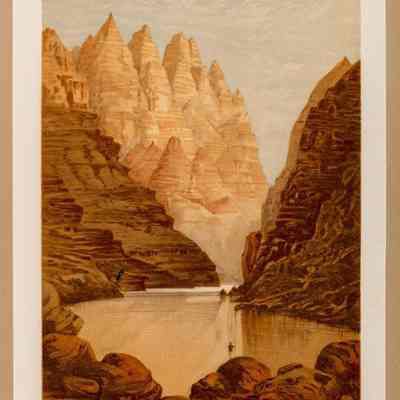Mouth of the Lower Grand Canyon of the Colorado River