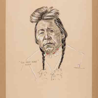 Fish Wolf Robe-Blackfeet