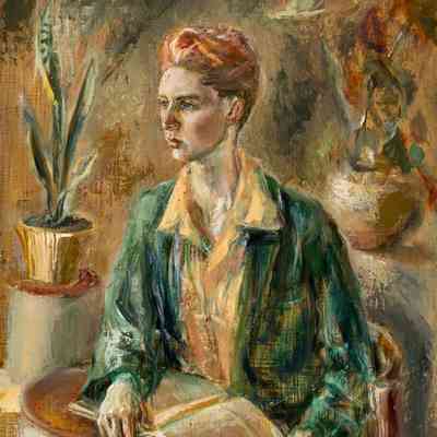 Boy with Plant