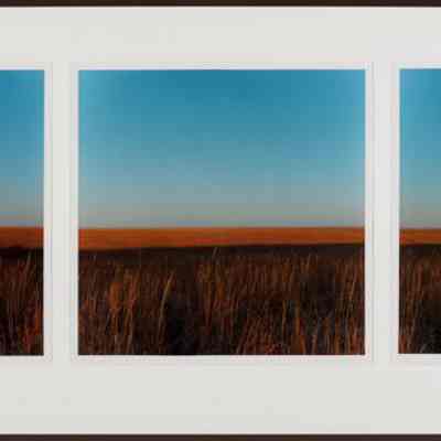 Chase County, South of Matfield Green, Kansas (Featuring Indian Grass and Others), December 1993