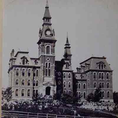 Central High School in 1870's