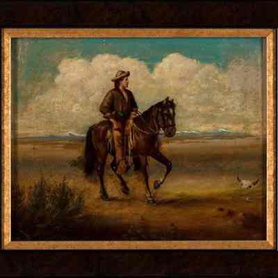 Self Portrait on Horseback