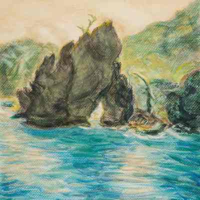 Window Rock and Cliffs, Kealakekua Bay