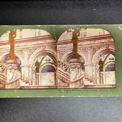 205. Grand Stairway Congressional Library, Washington, D.C.