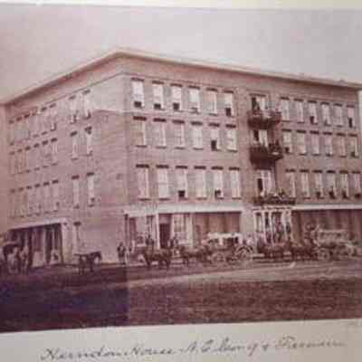 Herndon House, N.E. Corner 9th and Farnam,