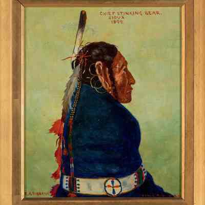 Chief Stinking Bear, Sioux