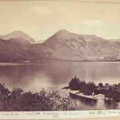 The Upper Town Lake Sawatch Mountains. CO