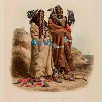 Síh-Chidä & Máhchsi-Karéhde, Mandan Indians
