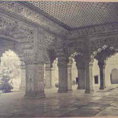 Peacock Room in Palace at Delhi