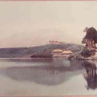 Untitled (Lakes, Building Structures, and Trees-Japan)