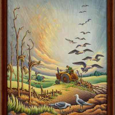Spring Plowing: Aaron and Jerry's Geese