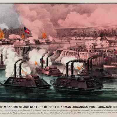 The Bombardment and Capture of Fort Hindman, Arkansas Post, AR. Jan. 11th 1863