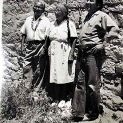 Fred, Alice, and Michael Kabotie