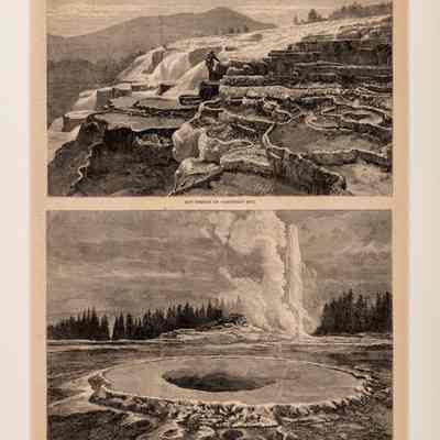 Castle Geyser and Hot Springs Basin, Fire Hole Run