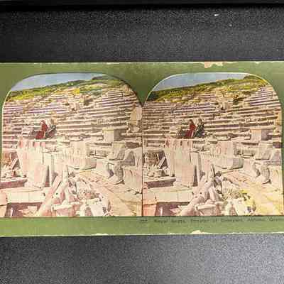 232. Royal Seats, Theater of Dionysus, Athens, Greece.