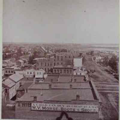 N from 14th and Farnam 1870