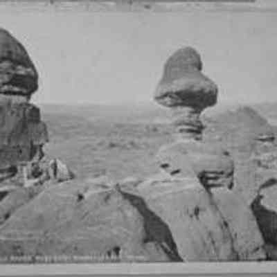 Profile Rocks, Pleasant Park, Colorado 1873