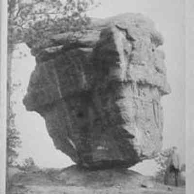 Balanced Rock, Garden of the Gods, Colorado 1873