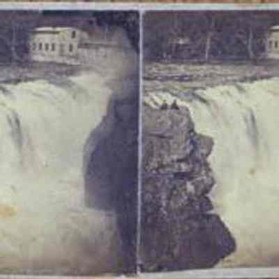Instantaneous View of Falls Above