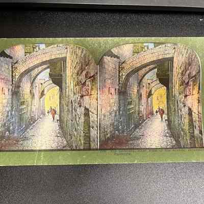 239. Via Dolorosa, Near View of the Arches, Jerusalem, Palestine.
