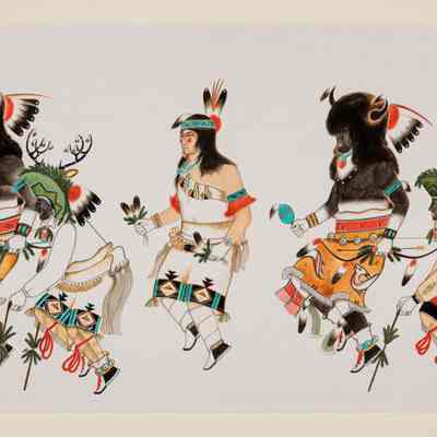 San Ildefonso Mixed Animal Dance