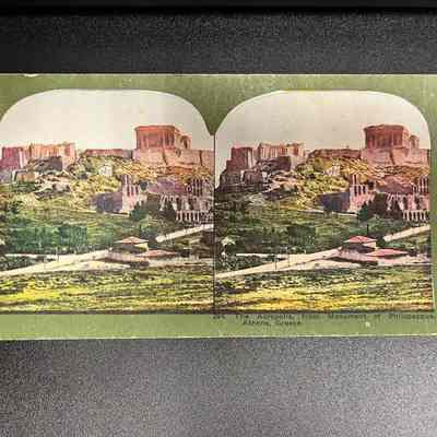 294. The Acropolis, from Monument of Philopappus, Athens, Greece.
