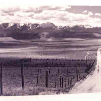 The Park Range From the North Park Valley, Jackson Co., Colorado