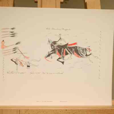 Kills Crow, Horse Wounded