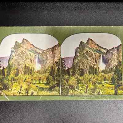 277. Bridal Veil Falls and Three Graces, Yosemite.